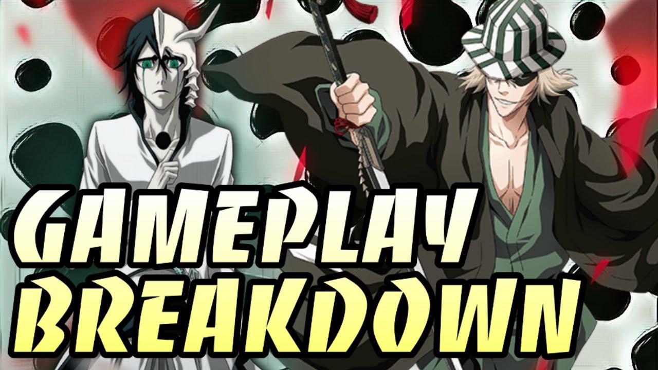KISUKE, YORUICHI, ULQUIORRA FIERCE BATTLE GAMEPLAY BREAKDOWN BANNER