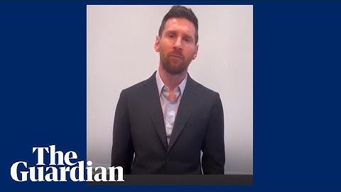 Lionel Messi apologises for missing PSG training to go to Saudi Arabia