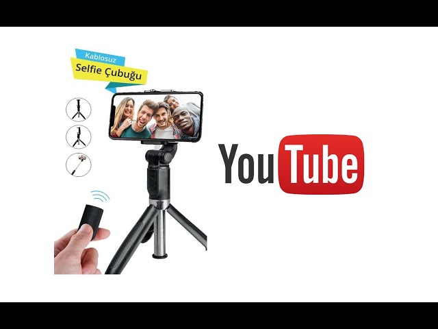 Piranha Bluetooth Kablosuz Kumandalı Tripod Selfie Çubuğu İncelemesi (a101)  - YouTube