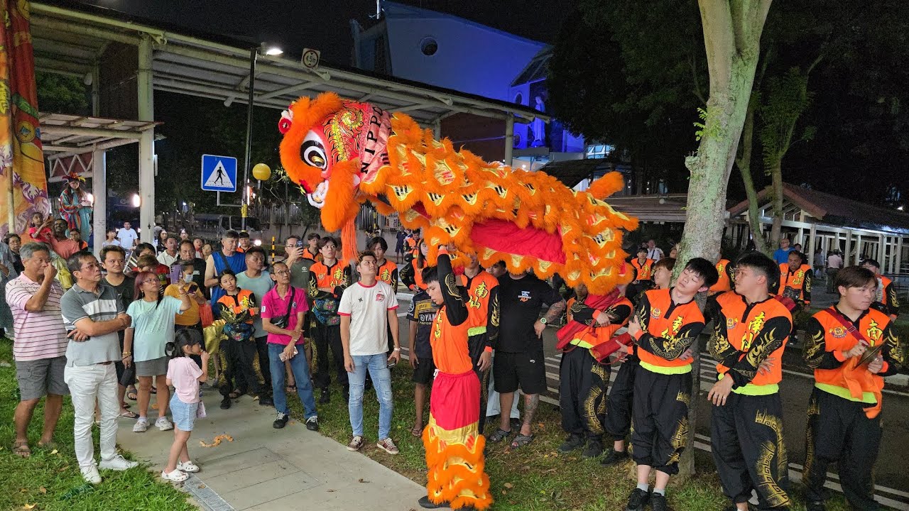 新加坡南仙龍獅體育會龍獅表演 Singapore Nam Sieng Dragon & Lion Dance Performances @ Yishun 293 30/09/25