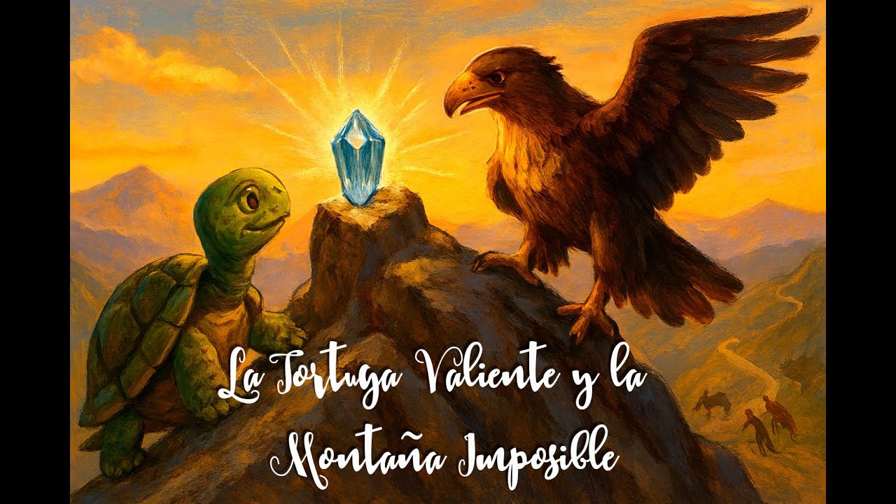 La Tortuga Valiente y la Montaña Imposible | Cuento infantil sobre el ...