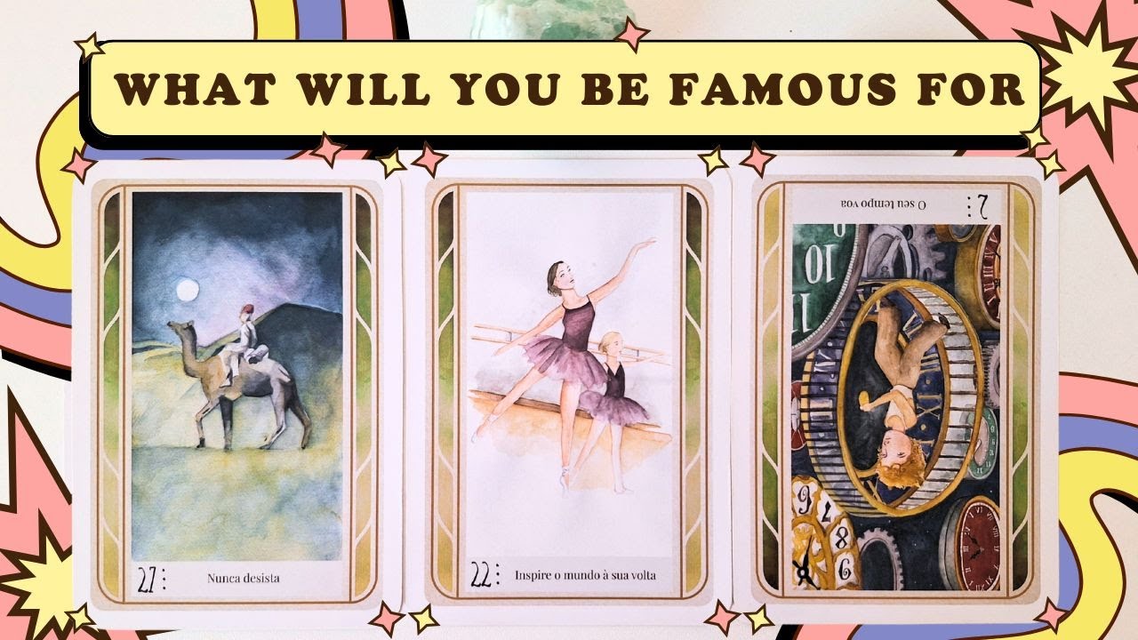 🌟 WHAT WILL YOU BE FAMOUS FOR? | Pick a Card Tarot Reading 🔮