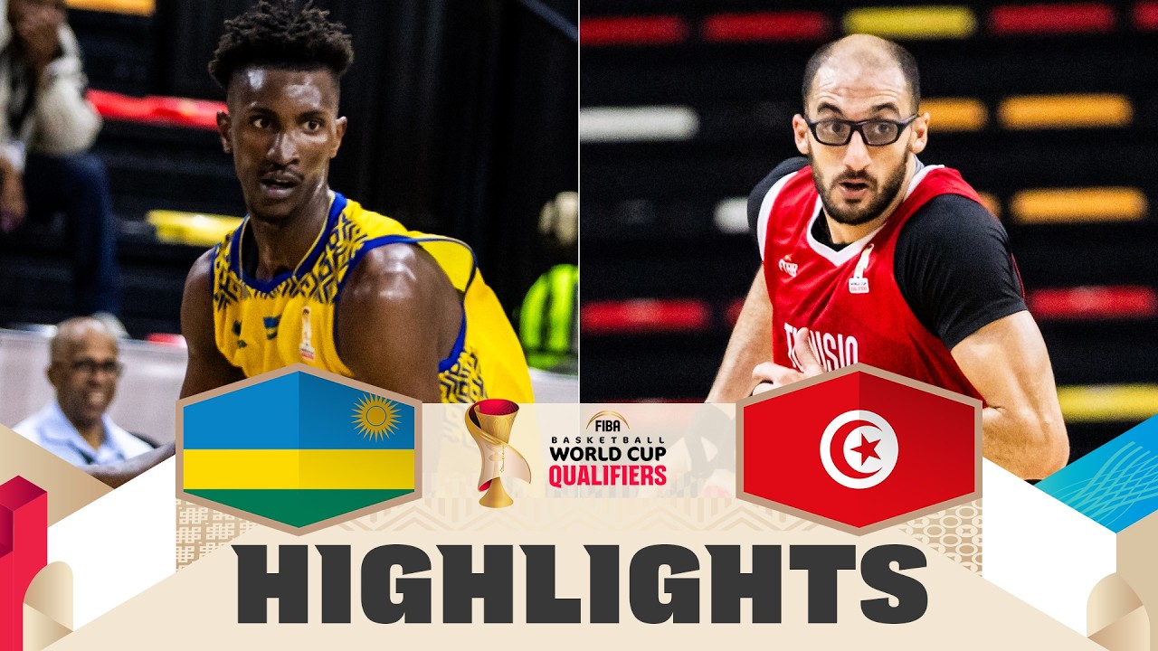 Rwanda 🇷🇼 v Tunisia 🇹🇳 | Highlights | FIBA Basketball World Cup 2027 African Qualifiers