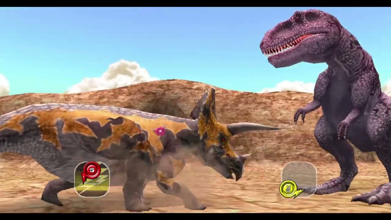 Maximus in the first Dinosaur King Arcade Game (Mod)