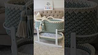 The Adorable Moses Basket Making Your Baby’s Nursery Pinterest-Worthy