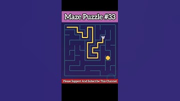 Maze Puzzle | Smart Puzzle Maze #33 #puzzle #puzzlegame #games #entertainment #shorts