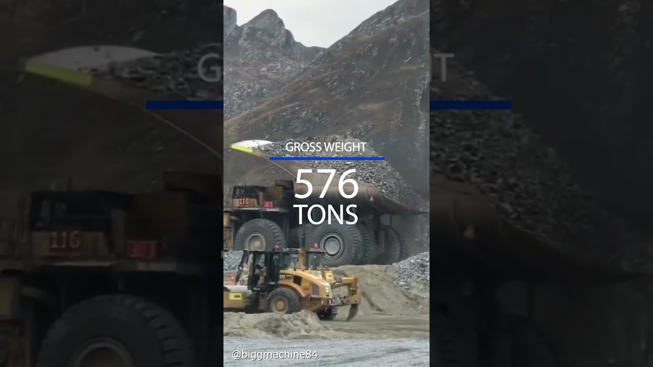The Komatsu 960E Mining Truck #shorts #komatsu #truck