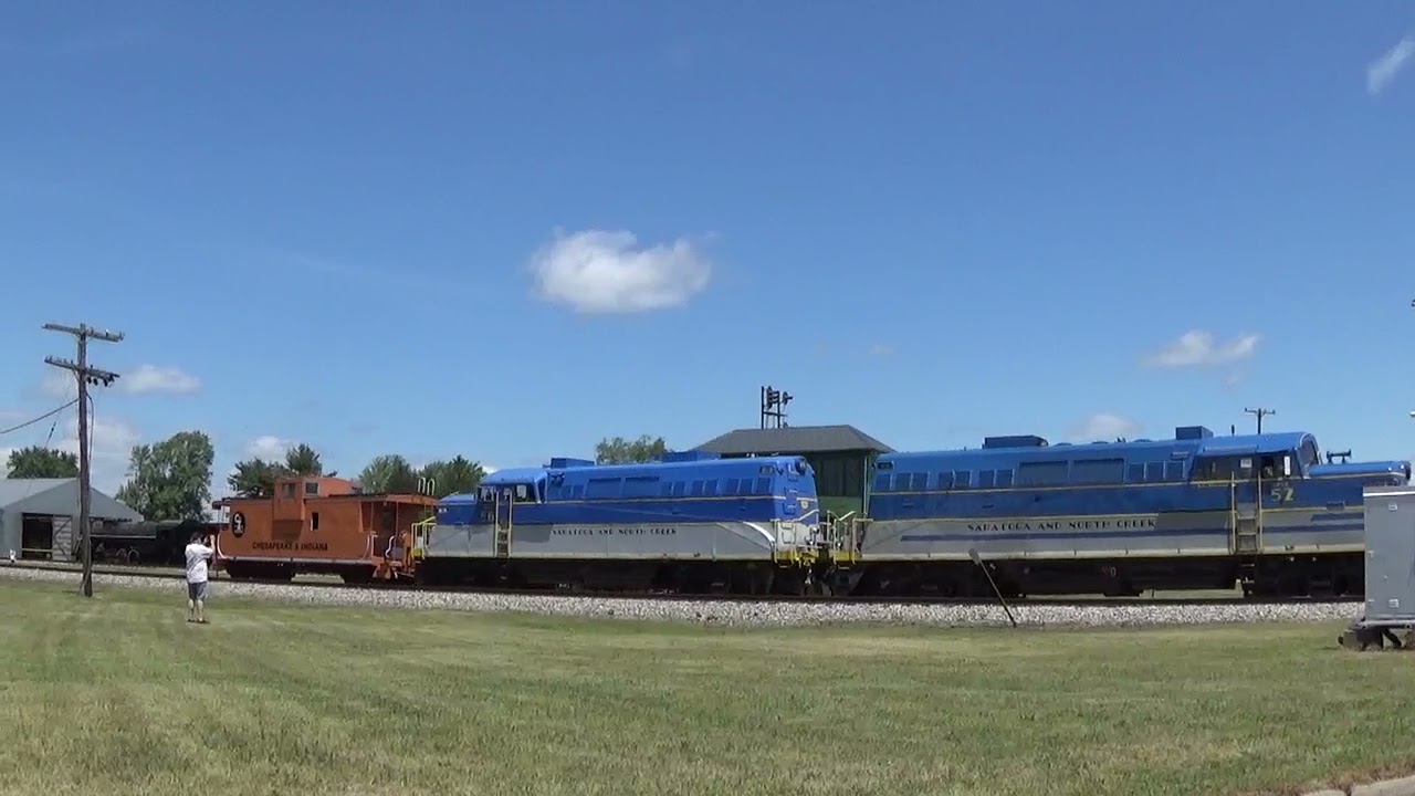 BL2 locomotives arrive at Hoosier Valley Railroad Museum