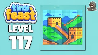 Tiny Feast level 117 walkthrough solution 