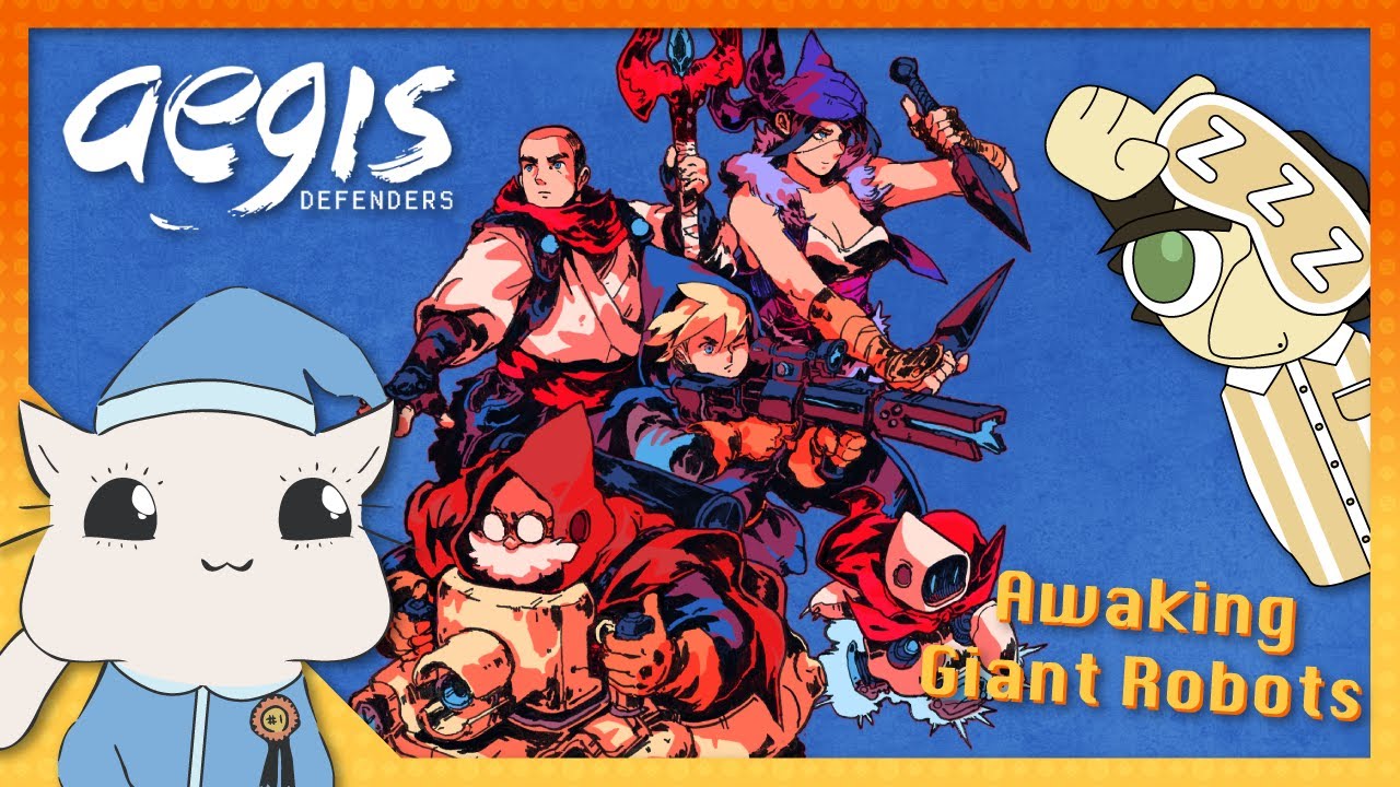 Awaking Giant Robots in "Aegis Defenders"  - Coin Slot