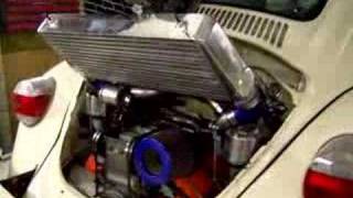 Vw Type 4 Turbo Engine At The Rolling Road Dyno