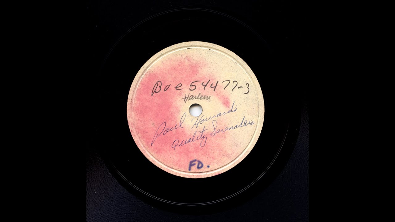 Guarda Paul Howard's Quality Serenaders - Harlem su YouTube Guarda Paul Howard's Quality Serenaders - Harlem su YouTube