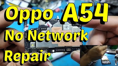 Oppo A54 No Network Repair 👍👍