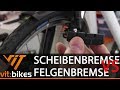 Scheibenbremse vs. Felgenbremse - Was bremst besser? - vit:bikesTV 093