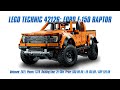 LEGO 42126: Ford F-150 Raptor: In-depth Review, Speed Build & Parts List
