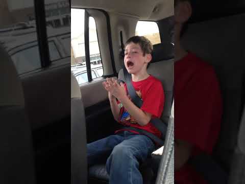 Autistic sensory overload tantrum
