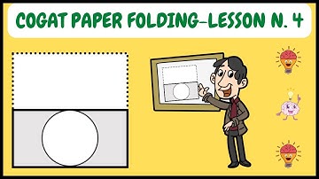 Cogat Paper Folding Lesson n. 4- Vertical Folding- Horizzontal and Vertical Symmetry