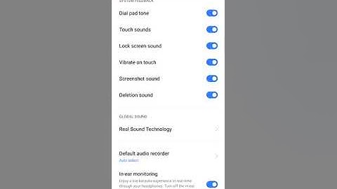 how to enable that real sound technology in Oppo f17 pro me real sound ko kaise enable karen