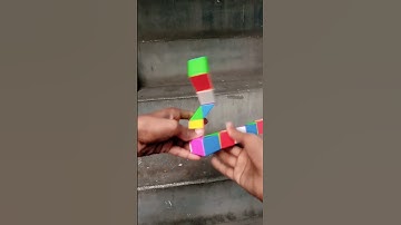 24 piece snake puzzle make duck pattern #shorts