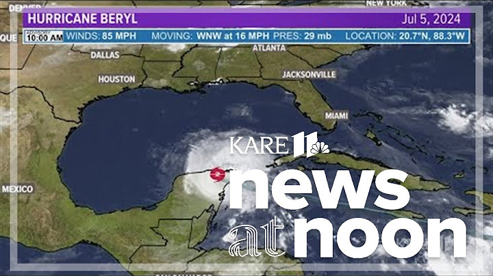 Hurricane Beryl makes landfall in Mexico; U.S. heatwave ahead