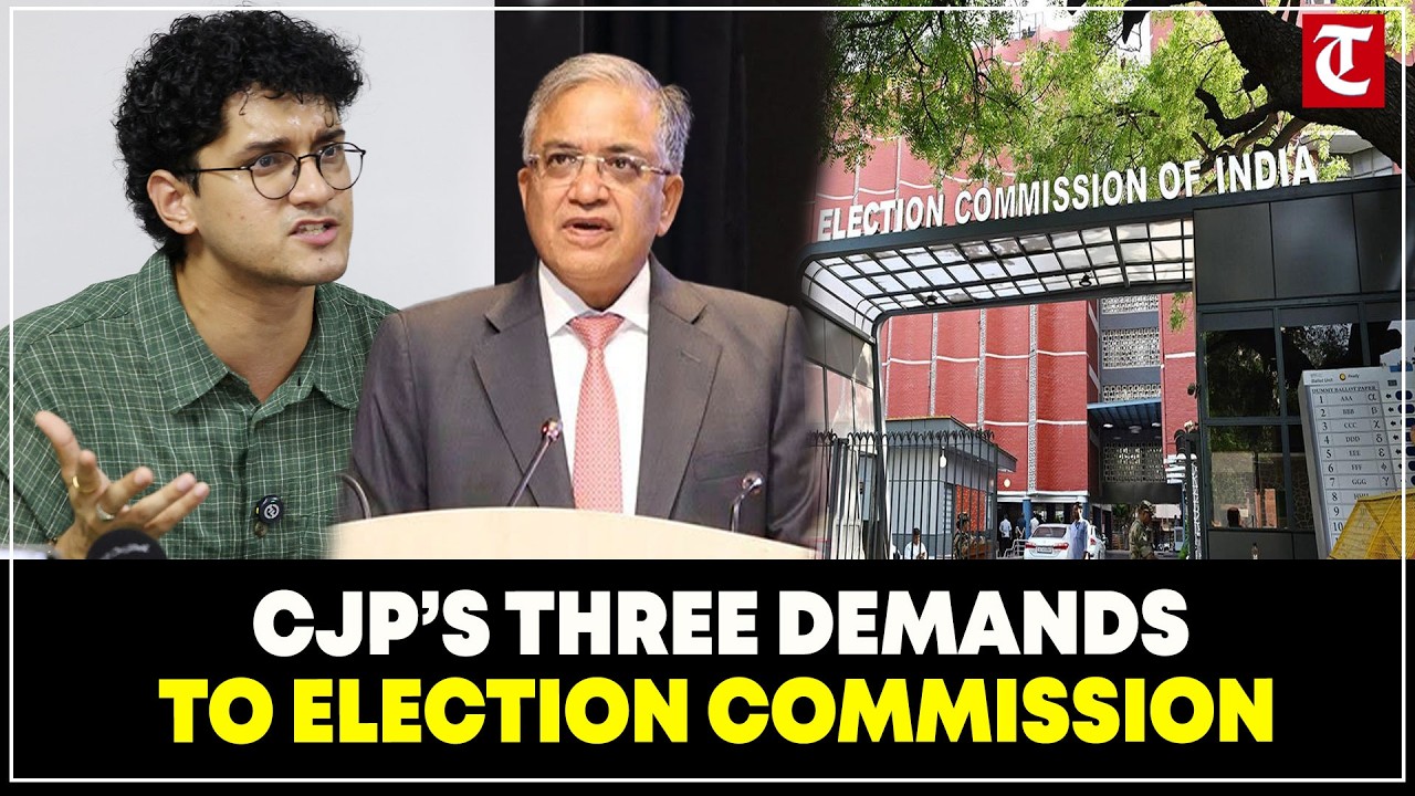 CJP Lists 3 Demands: CEC Gyanesh Kumar’s Resignation, Poll Freeze and Repeal of 2023 Law