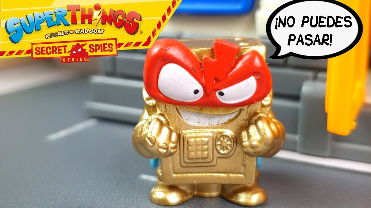 💥 SUPERTHINGS SECRET SPIES 💥 | Episodio 5 | ¡EL GRAN ROBO DEL BANCO!  | KABOOM CITY