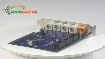 4 Channel DVR PCI Surveillance Video Capture Card DC8104  from Dinodirect.com