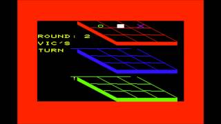 3D Tic-Tac-Toe for the Commodore VIC-20 / Commodore VC-20 screenshot 1