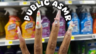 Public ASMR In Dollar General | Camera tapping, Soft Whispers, Organizing & More  screenshot 4