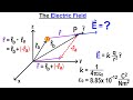 Physics Ch 67.2 Advanced E&amp;M: Electrostatics (5 of TBD) The Electric Field