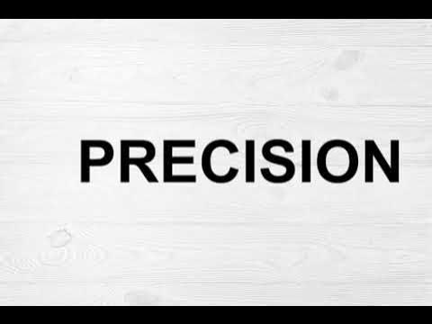 How To Pronounce Precision - YouTube