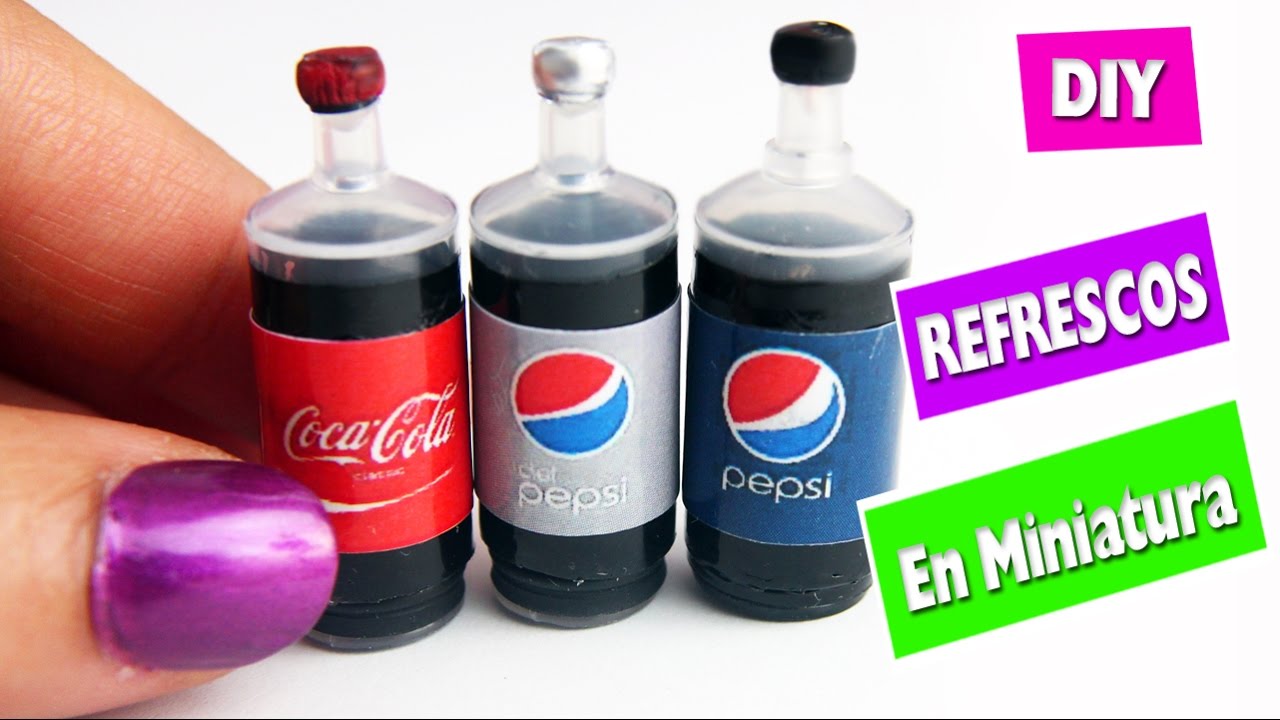 🍻 DIY - Botellas de Cola - Soda - Refrescos - Gaseosas -  manualidadesconninos 