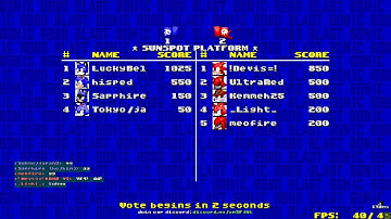 SRB2 v2.2.11 - Multiplayer - Battle CTF part 12., Team Arena part 8. (played very well I guess)