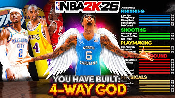 THIS ISO BUILD WILL BREAK NBA 2K26! BEST 6’8 GUARD BUILD in NBA 2K26! BEST ISO GUARD BUILD NBA 2K26