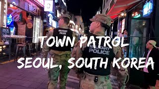 Town Patrol in South Korea