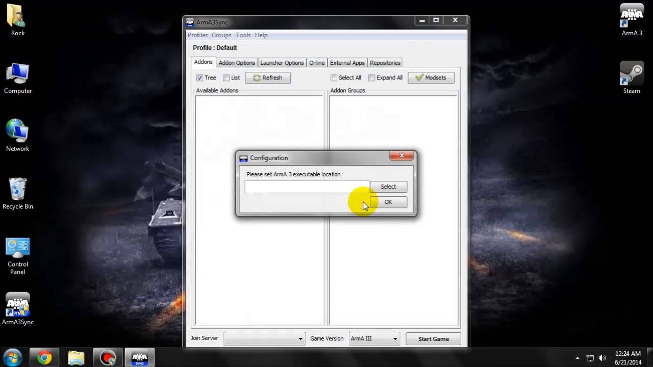 ArmA3Sync Installation