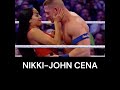 JOHN CENA AND NIKKI BELLA KISS