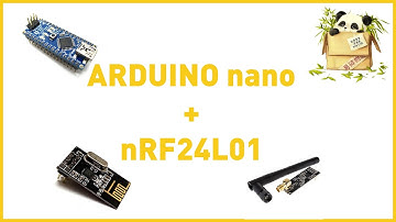 Распаковка платы Arduino Nano и радиомодуля nRF24L01