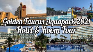 Golden Taurus Aquapark Hotel & Room Tour | August 2021 screenshot 2