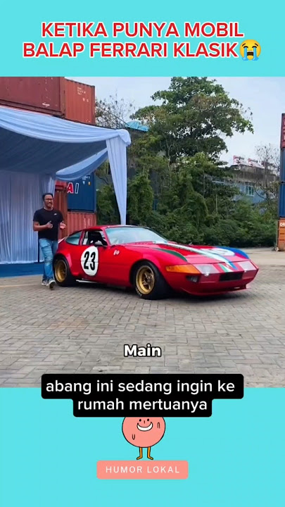 WHEN YOU HAVE A CLASSIC FERRARI RACING CAR #viralvideo