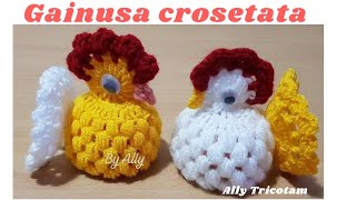 Gainusa crosetata.  Crochet chicken. English subtitles.