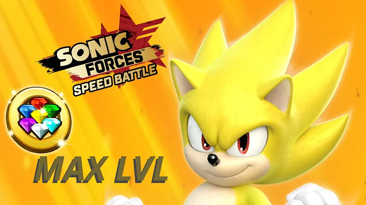 MAX Level Movie Super Sonic gameplay | Sonic Forces : Speed Battle