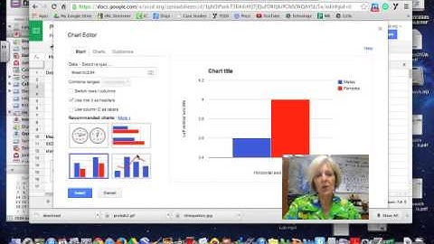 Making a simple bar graph in Google Spreadsheet with Error Bars