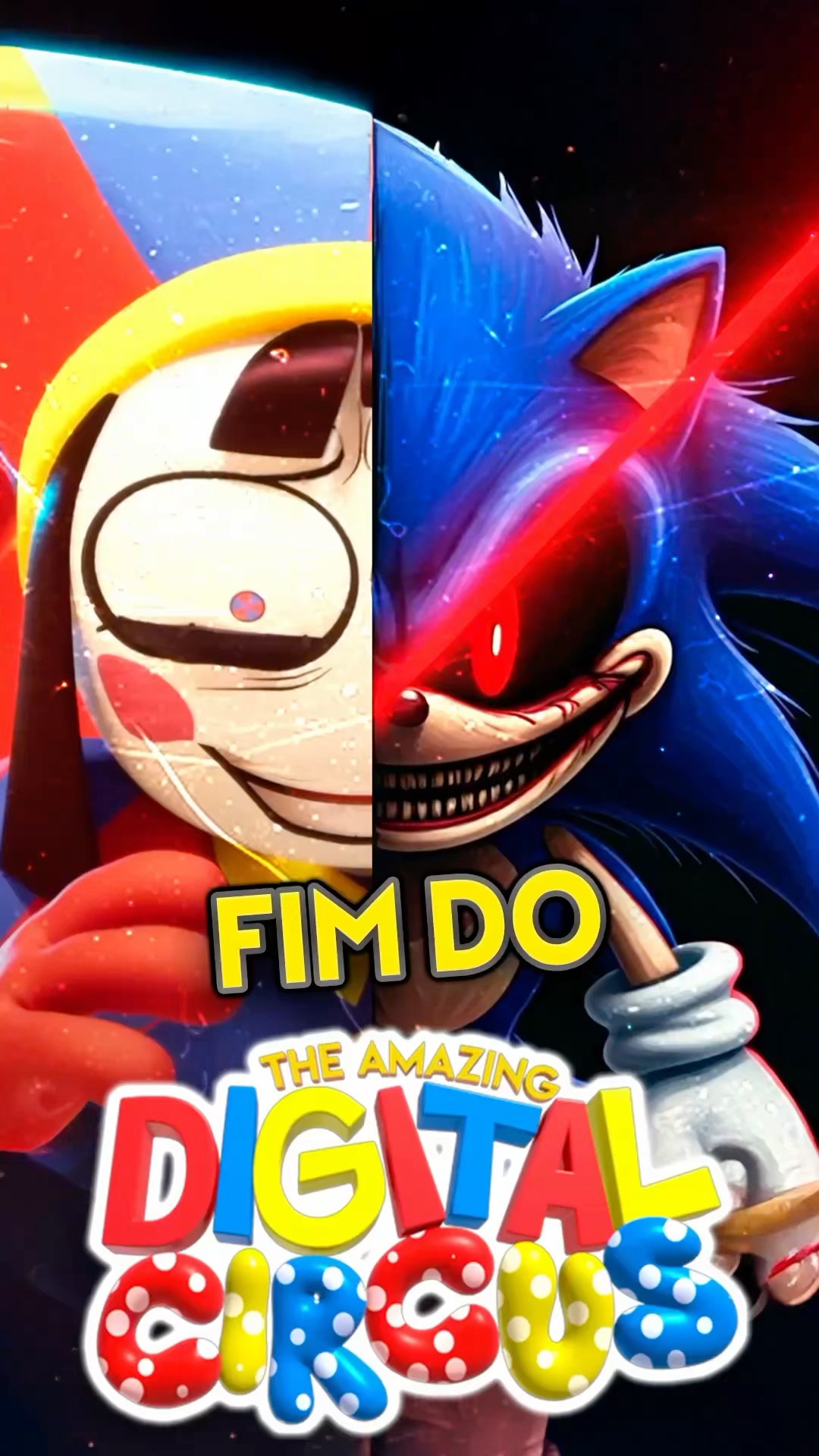 Digital Circus vs Sonic.exe #digitalcircus #sonicexe #sonic #sonic3ofilme