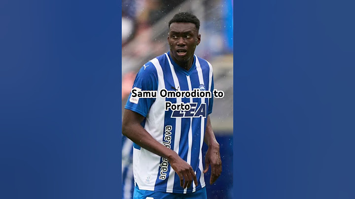 Samu Omorodion to Porto, There We Sign ✅ Transfer News