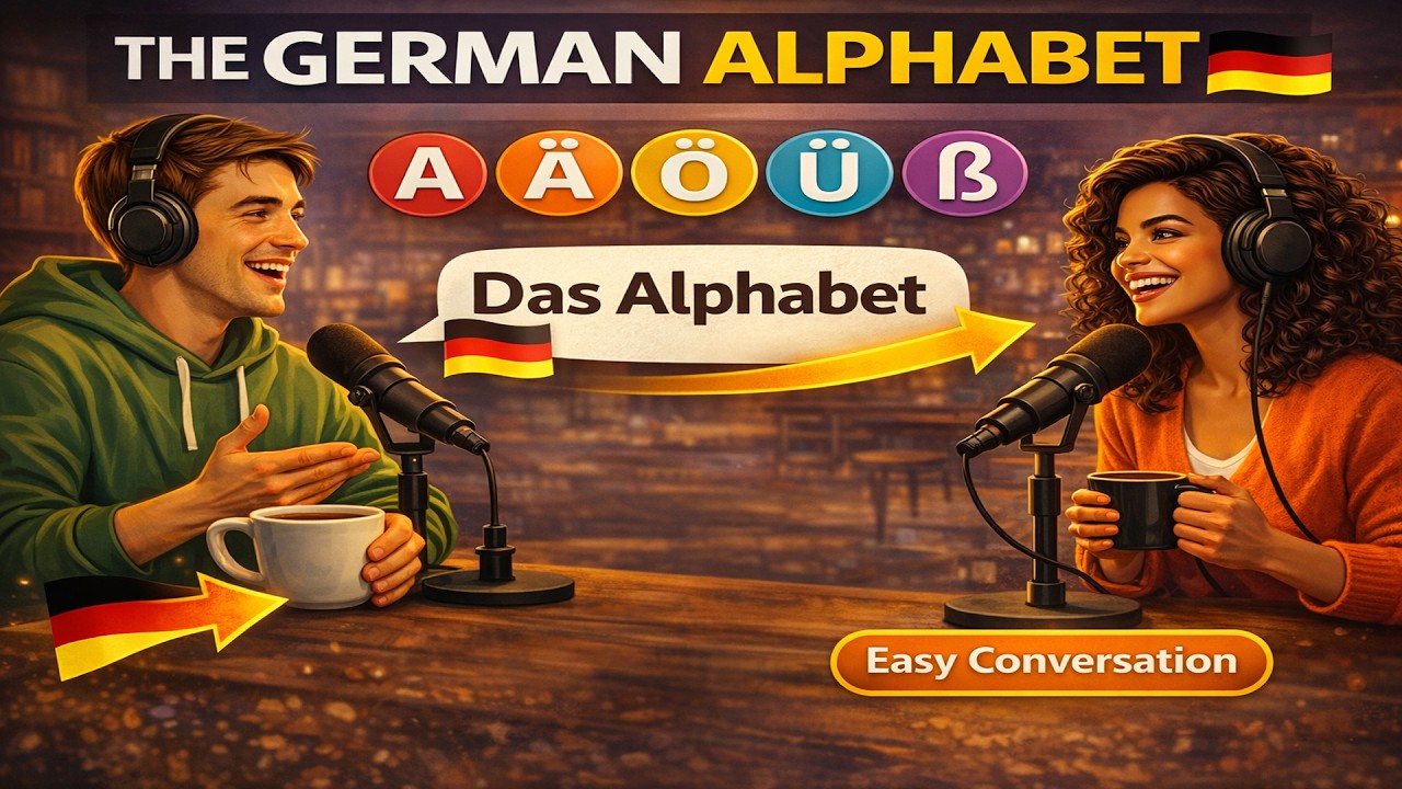 Learn the German Alphabet A-Z | German Pronunciation Guide | GermanChatsEasy