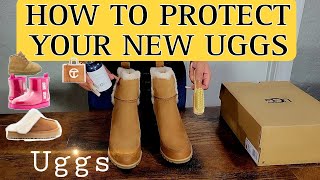 Uggs Protectant Spray Tutorial