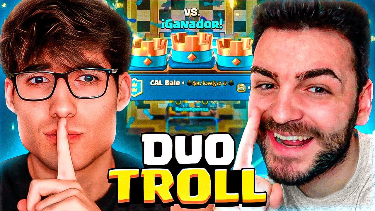 EL PEOR COMPAÑERO QUE PUEDES TENER EN CLASH ROYALE 2VS2 😡💢| @srtumbao