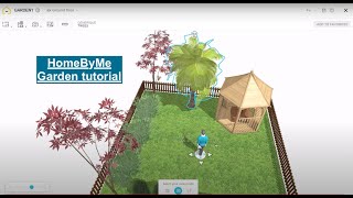 HomeByMe tutorial - Garden screenshot 3