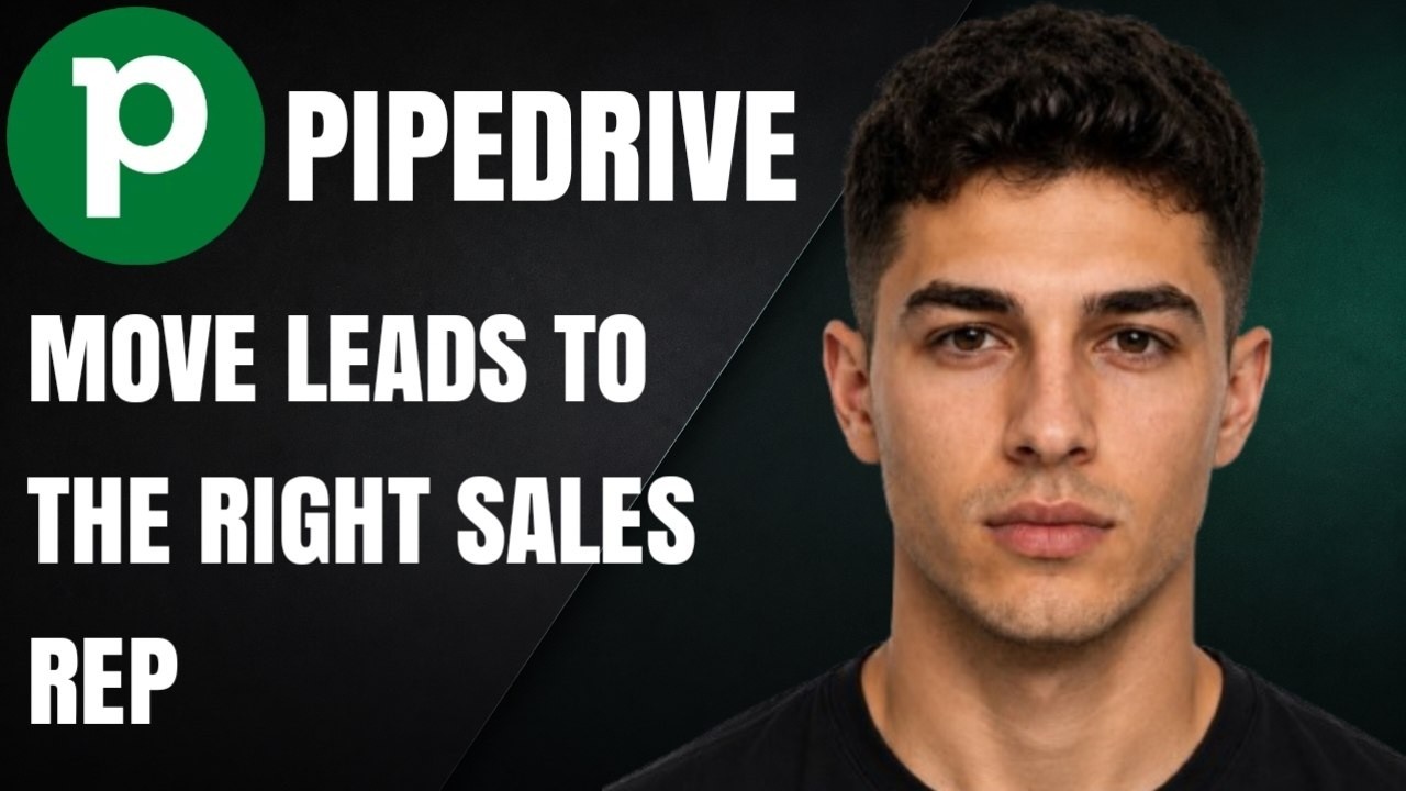 How to Move Leads to the Right Sales Rep in Pipedrive (2026 Step-by ...